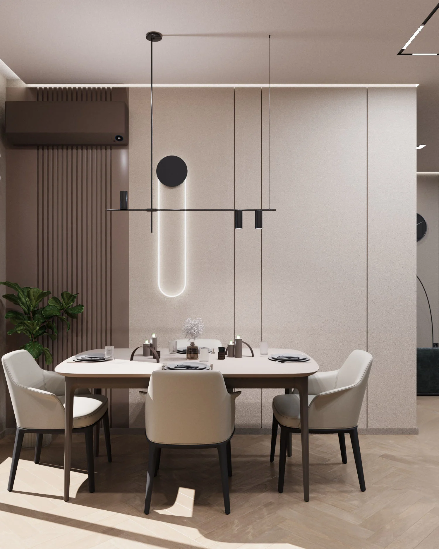 Квартира под сдачу - хай-тек - кухня 2